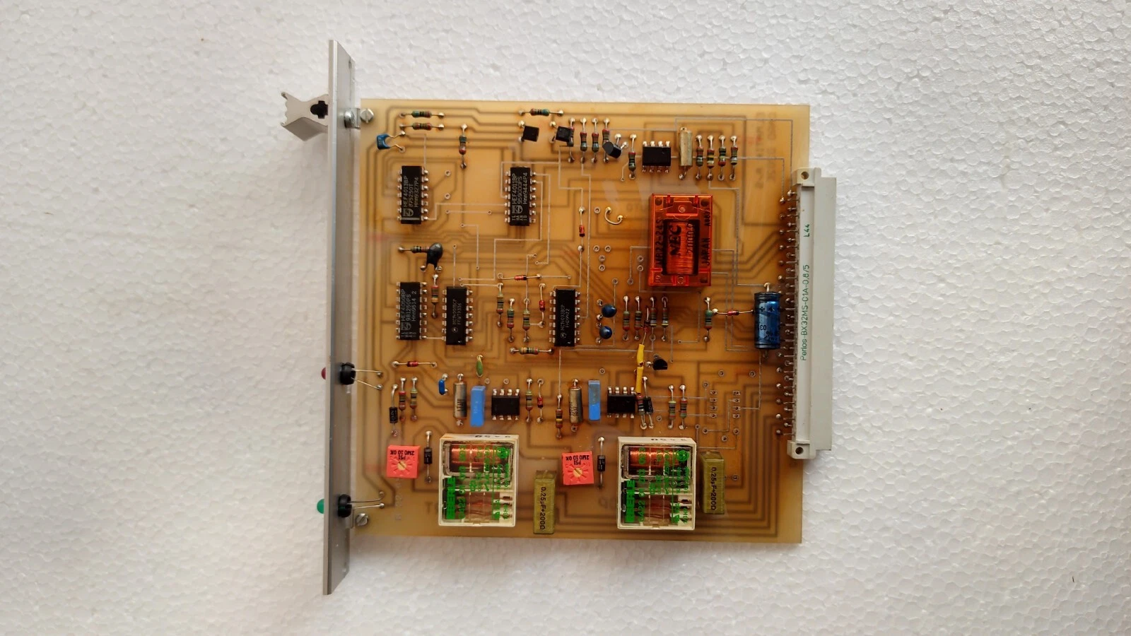 Elmatik d202e / D202 E PCB Board / Perlos-BX32MS-C1A-0, 8/5 PCB